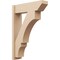 Ekena Millwork 8-in W x 28-in D x 40-in H Balboa Slat Rough Cedar Woodgrain TimberThane Outlooker, Primed Tan OUTUR080X28X40BOA24RCPR - alternate 1